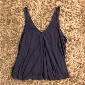 Free People Periwinkle Blue Tank